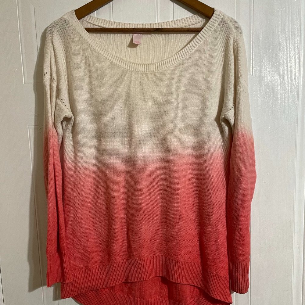 Victoria's Secret Ombre Dip Dye Sweater